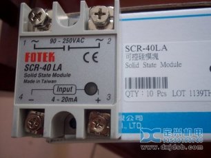 FOTEK SCR-40LA單相電(diàn)流型固态繼電(diàn)器單相調壓器