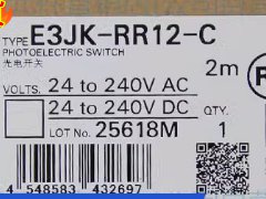 E3JK系列光電(diàn)開關E3JK-RR12-C 2M 傳感器